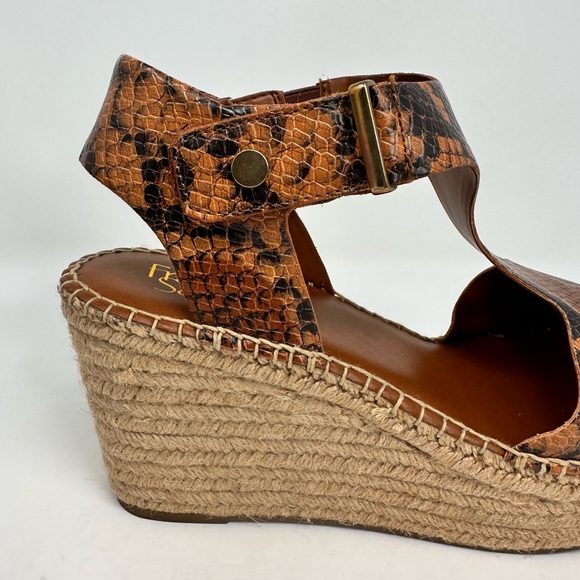 Franco Sarto Treasure3 Womens Espadrille Wedge Sandal - Picture 5 of 14